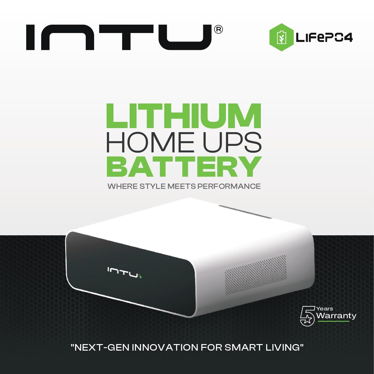Intu Lithium Home UPS Battery in Ramamurthy Nagar